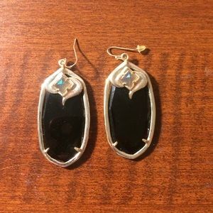 Black Kendra Scott earrings