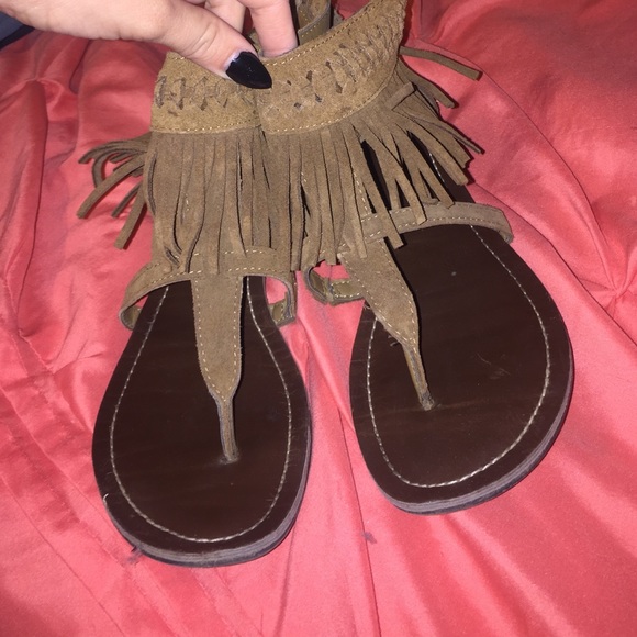 Brown sandals