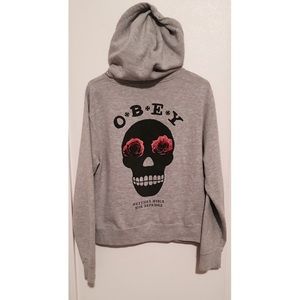 Obey hooded sweatshirt