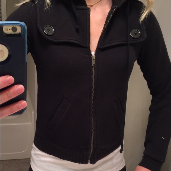 Black hoodie