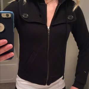 Black hoodie