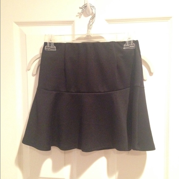 Black Skater Skirt