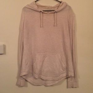 Cream light weight hoodie