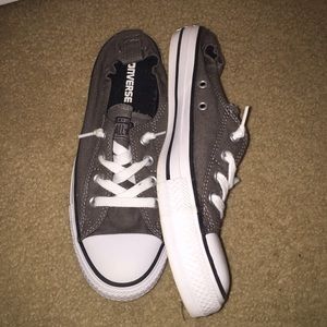 Grey converse