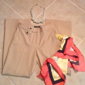 Ralph Lauren petite - 2P - camel color dress pants