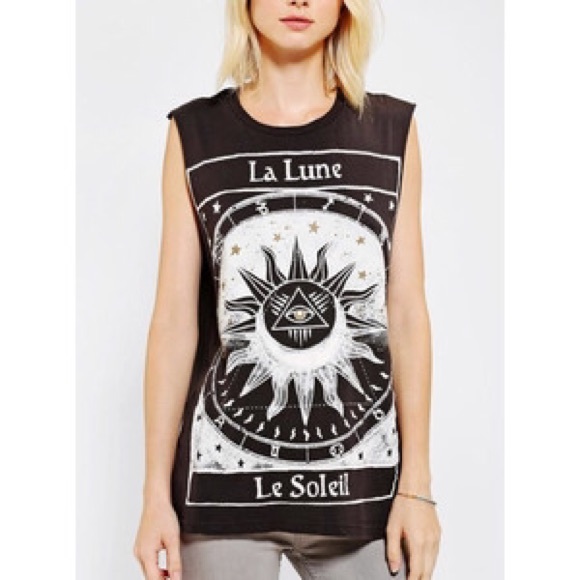 La Lune Le Soleil Muscle Tee