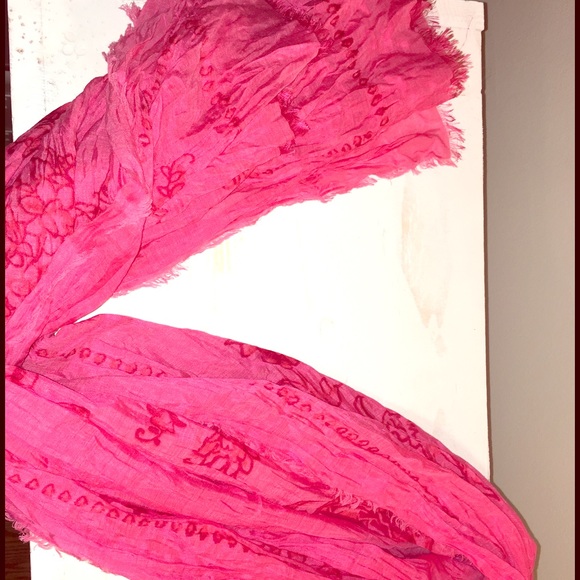 Pink Scarf