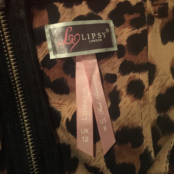 Leopard print lipsey London dress - Picture 3 of 4