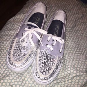 Sparkly sperrys