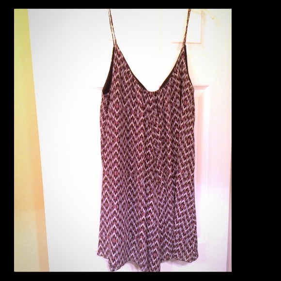 Flowy print dress from Zara