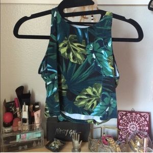 aa jungle leaves shirt