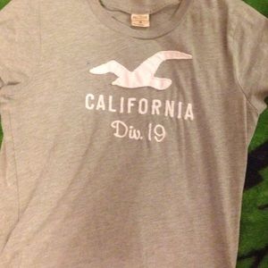 Hollister M gray shirt