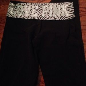 Pink boot cut yogas! Full length