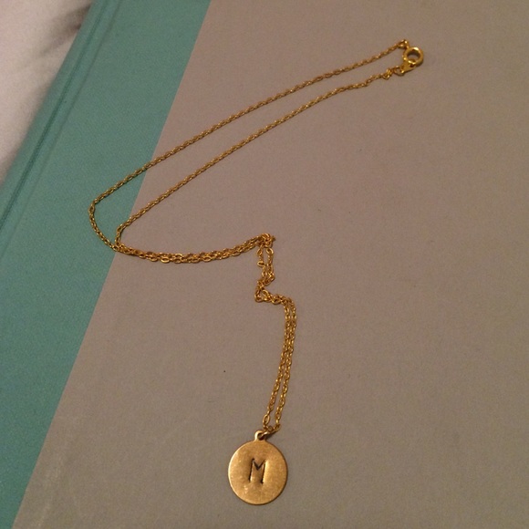 "M" necklace