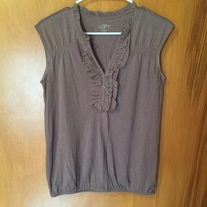 AnnTaylor Loft tanktop with detailing around neck!