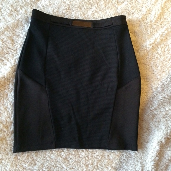Black Midi Skirt