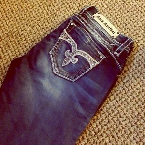 SOLD!! Rock Revival Boot Cut Jeans