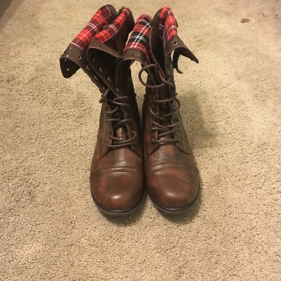 Forever 21 combat boots