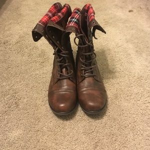 Forever 21 combat boots