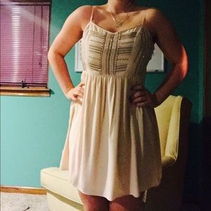 Pink Beaded American Eagle Dress