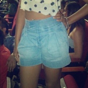 Marc Jacobs High Waist Denim Shorts