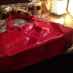 Jessica Simpson red purse