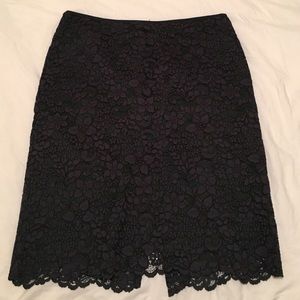 Tory Burch Fall 2015 lace skirt