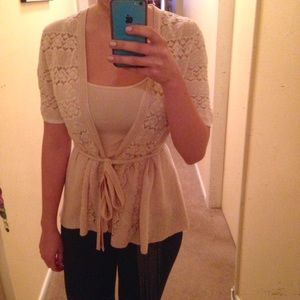 Anthropologie Sinched Cardigan