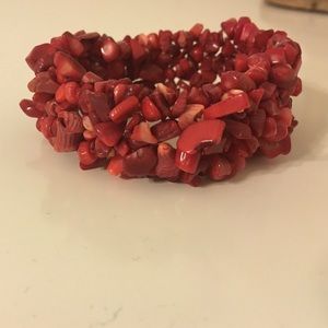 Stretchy pebble bracelet: Francesca Collections