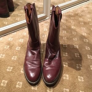 Size 8B Justin boots