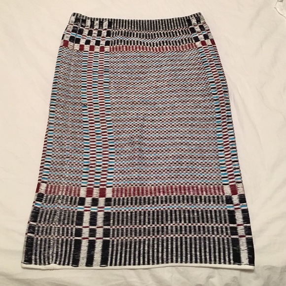 Tory Burch Spring 2015 knit midi skirt