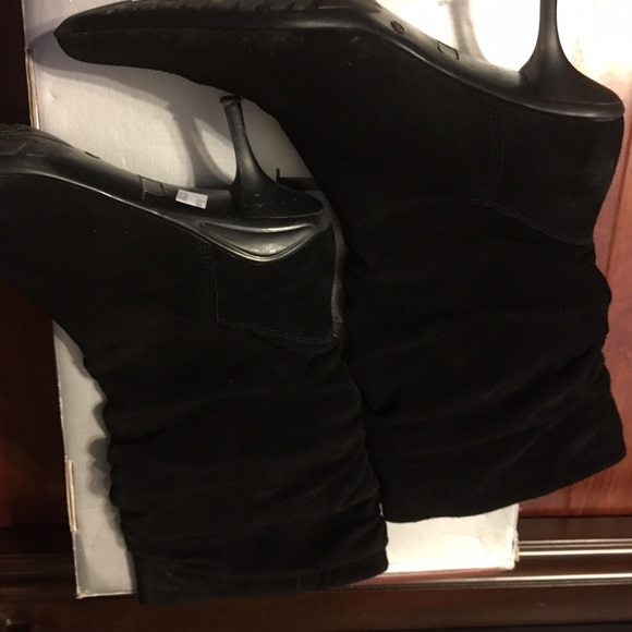Black Suede Boots