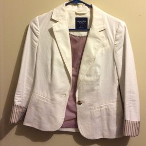 AEO blazer with lined detail