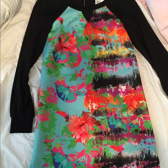 Milly colorful painted dress