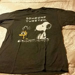 Snoopy "someone tweeted" T shirt