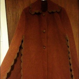 Vintage cape jacket
