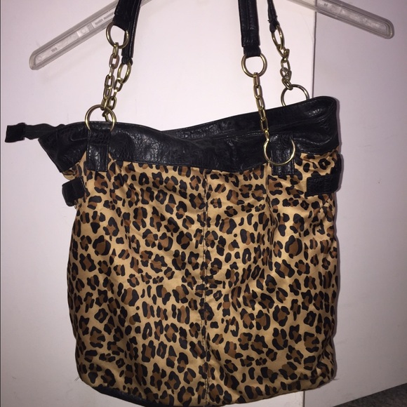 Cheetah print purse