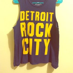 Detroit Rock City Kiss muscle tee size M