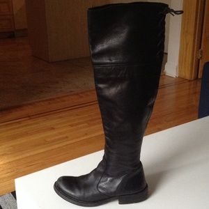 Steve Madden Over the Knee Black Boots. Size 7.5