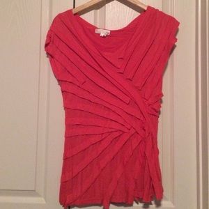 Unusual Coral Top