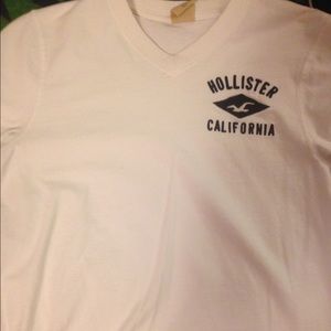 Hollister M white shirt