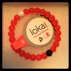 Red limited edition lokai bracelet