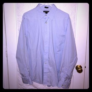 Mens long sleeve button up