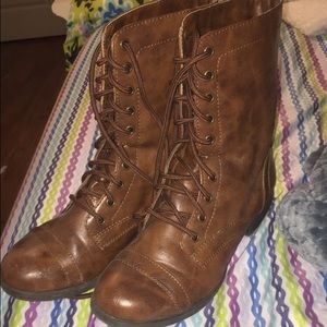 Brown boots