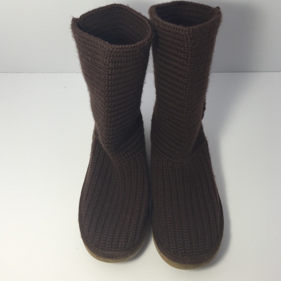 Light Brown Knit Ugg Boots 😊❤️FINAL REDUCTION