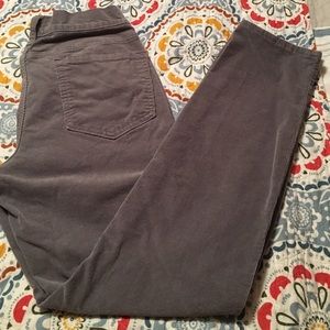 Old Navy gray corduroy skinny jeans - size 12