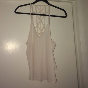 Cream Tank top