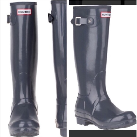 Hunter Shoes - HUNTER authentic original tall rain boots Sz 10