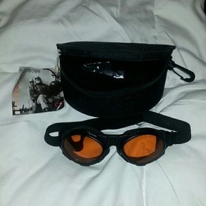 Motorcycle Riding Goggles with Case