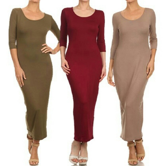 Fall Midi Dresses -$19.99